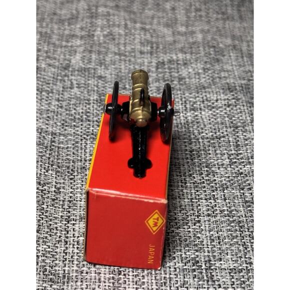 TM Japan Miniature Hand Painted Antimony Cannon Toy w/ Original Box - Picture 5 of 8